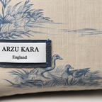 St Germain The Toile Linen Cushion cover