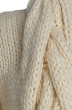 Thea Chunky Cable Knit Cardigan – Hand-Knitted in Australian Wool