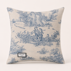 St Germain The Toile Linen Cushion cover