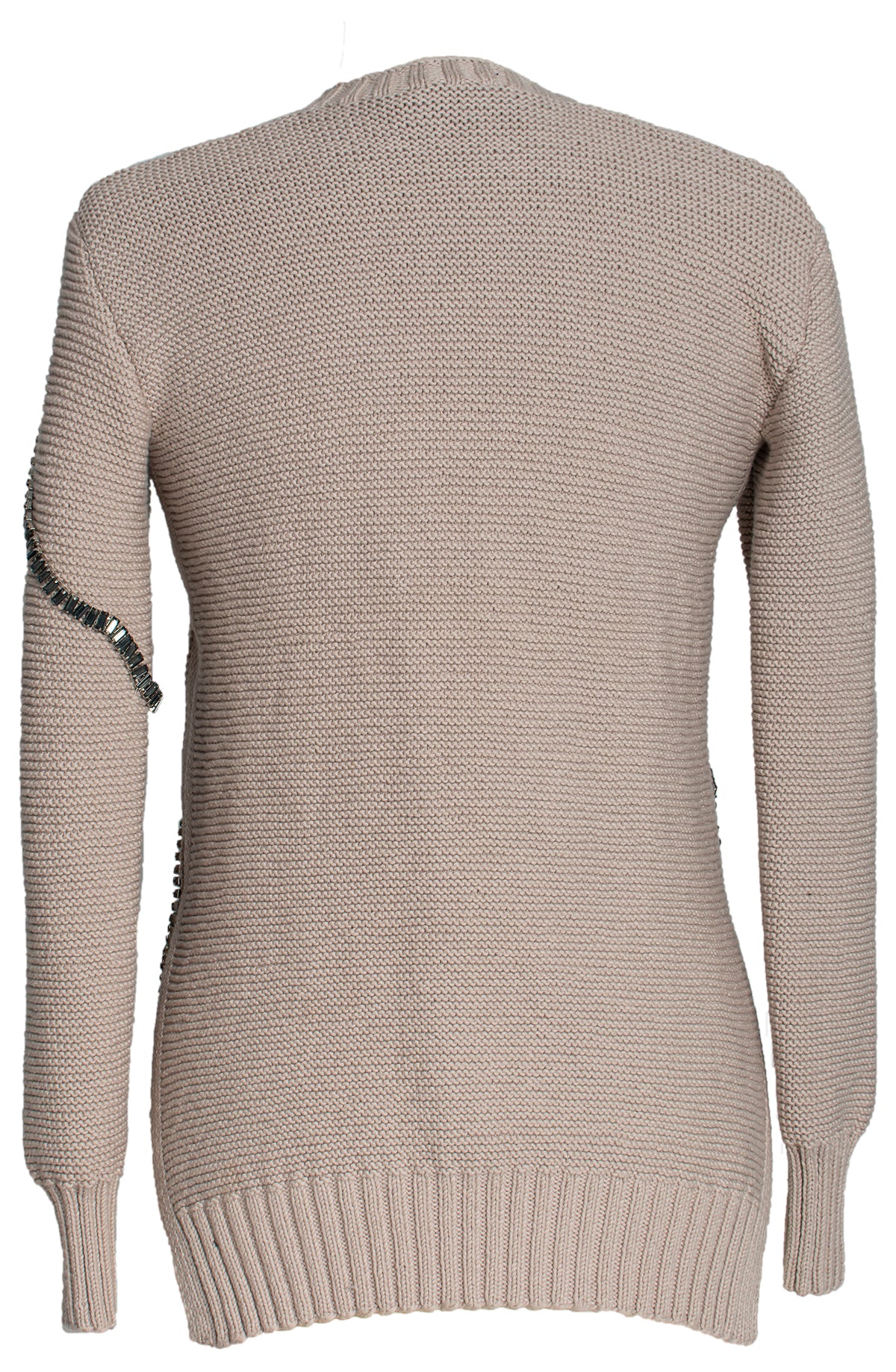 Maya Artisan Beaded Jumper in Pure Organic Wool – Limited Edition, Made in Türkiye