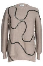 Maya  Beaded Jumper in Pure Organic Wool – Limited Edition, Made in Türkiye