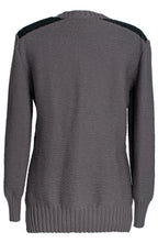 Eda -Hand-Knitted Organic Cotton taupe grey Sweater – GOTS-Certified & Sustainable