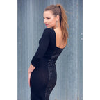 Chloe Sequined Dress (Black)