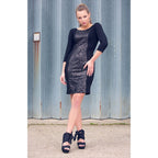 Chloe Sequined Dress (Black)