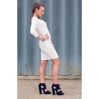 Chloe Sequined Dress (White)