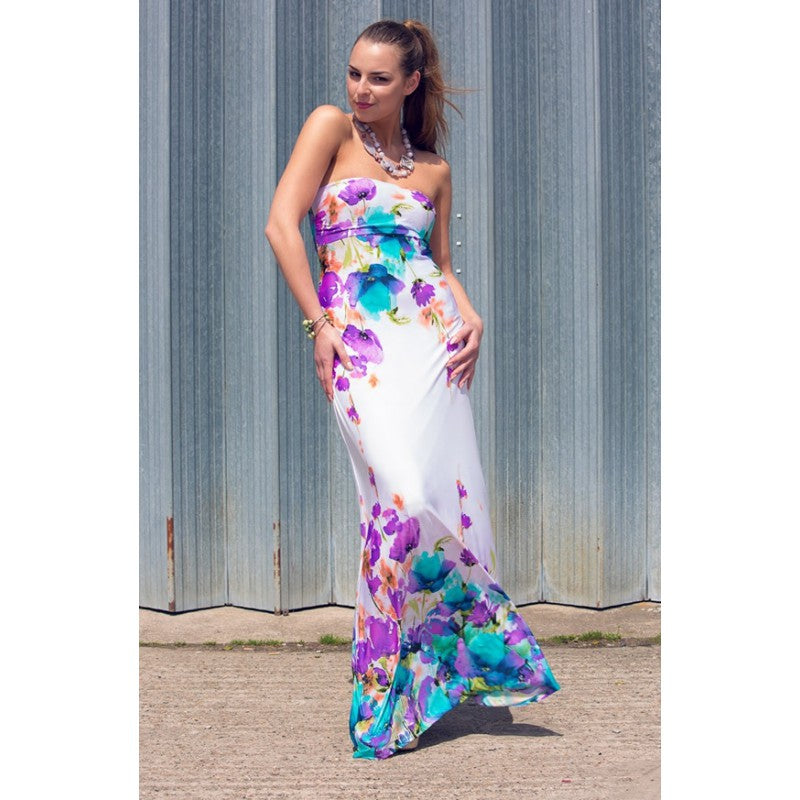 Julianne, Strapless Maxi Dress