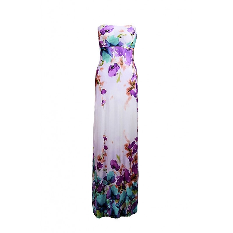 Julianne, Strapless Maxi Dress