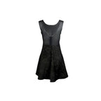 Lexie Cotton Dress with Leather Detail