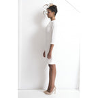 The Milan Dress – Embellished Cotton Silk Dress