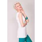 Sequined White Top