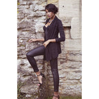 Shawl textured cardigan